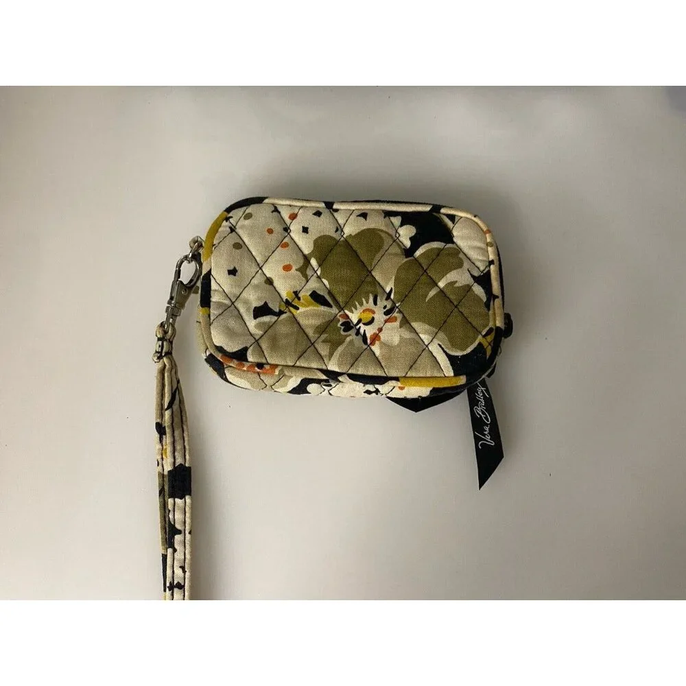 Vera Bradley Retired Dogwood Zip Around wallet‎ Wristlet Phone Case Rare Piece